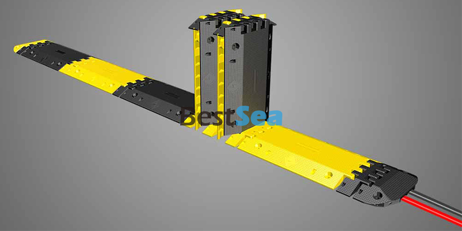 10MM Channel Collapsible Cable Cover 1