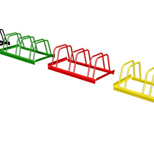 Floor Trapezoid Bike Rack