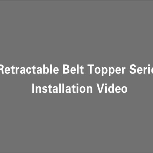 3Meter Cone-Top Retractable Belt Topper