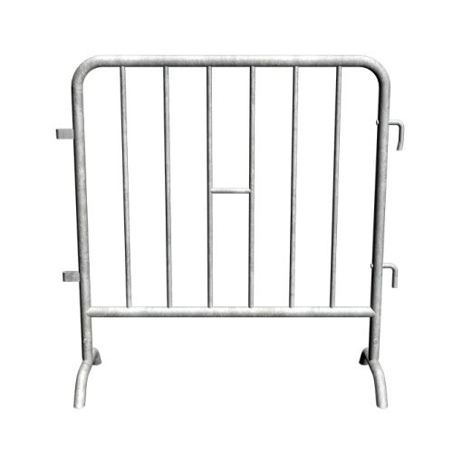 C Style Bottom Steel Crowd Control Barrier