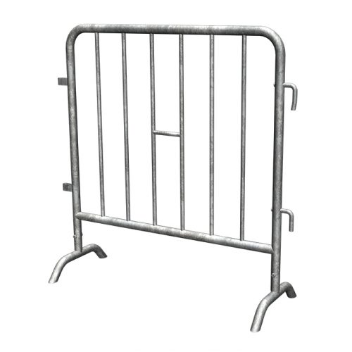 C Style Bottom Steel Crowd Control Barrier