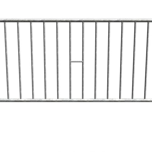 C Style Bottom Steel Crowd Control Barrier