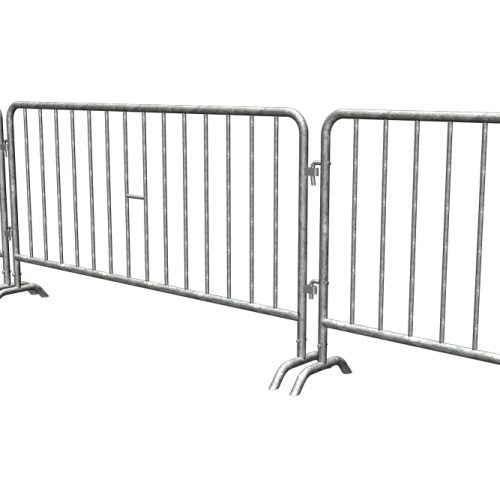 C Style Bottom Steel Crowd Control Barrier