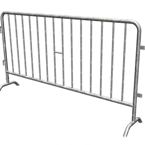 C Style Bottom Steel Crowd Control Barrier