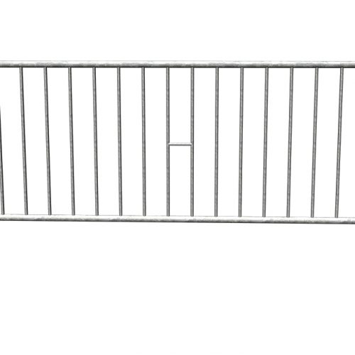 C Style Bottom Steel Crowd Control Barrier