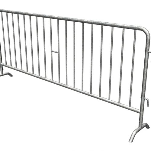 C Style Bottom Steel Crowd Control Barrier