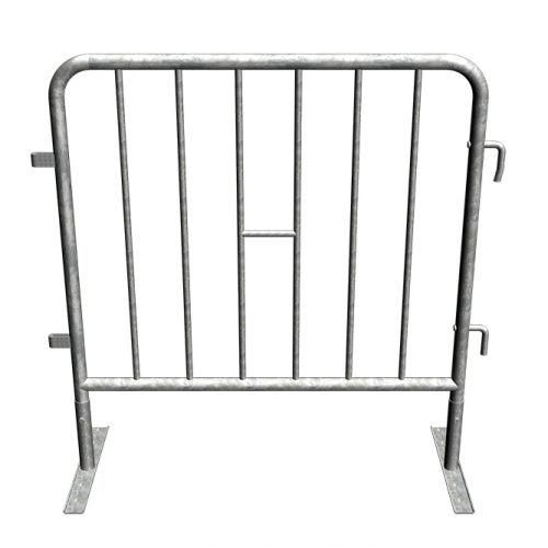 T Style Bottom Steel Crowd Control Barrier