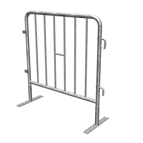 T Style Bottom Steel Crowd Control Barrier