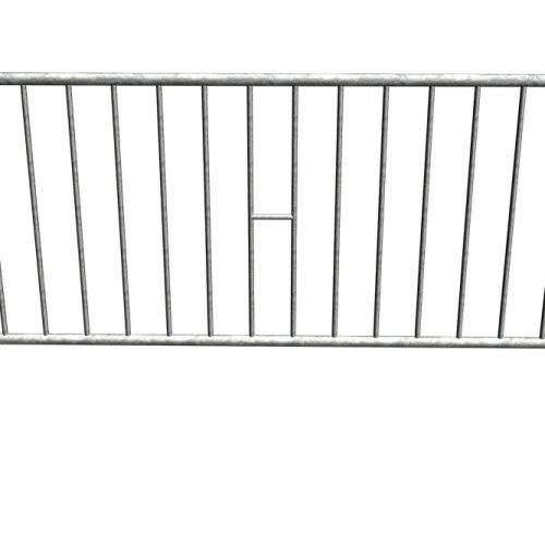 T Style Bottom Steel Crowd Control Barrier