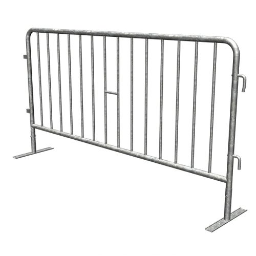 T Style Bottom Steel Crowd Control Barrier