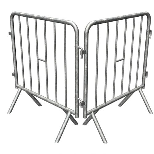 X Style Bottom Steel Crowd Control Barrier