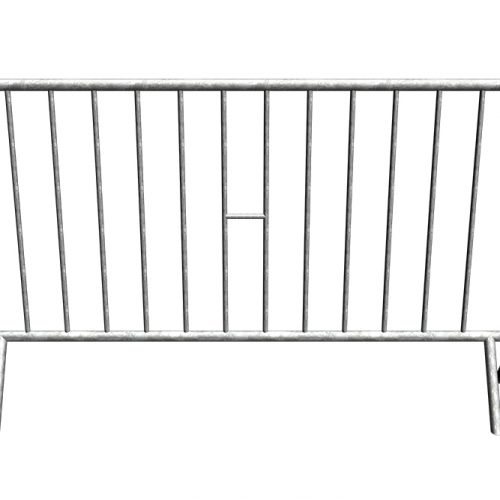 X Style Bottom Steel Crowd Control Barrier