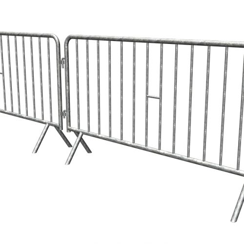 X Style Bottom Steel Crowd Control Barrier