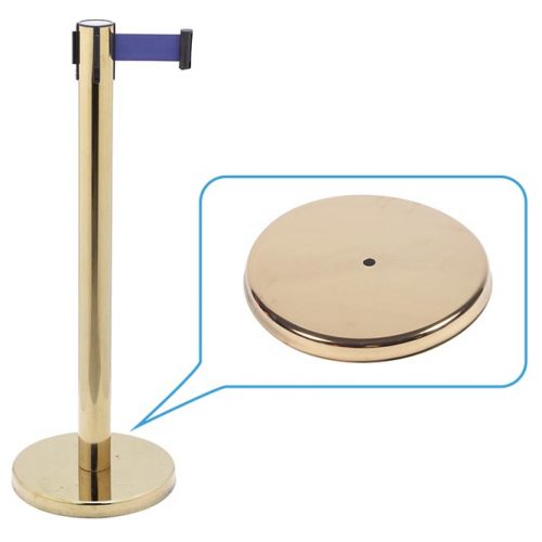 Stainless Base Brass Retractable Belt