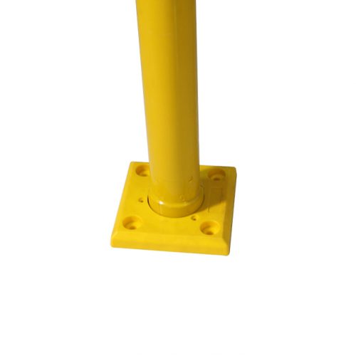 8CM PU Bollard Round Sign Topper