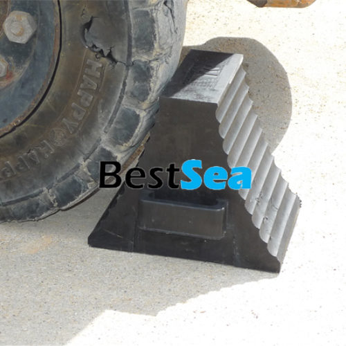 Double Sides Rubber  Wheel Chock