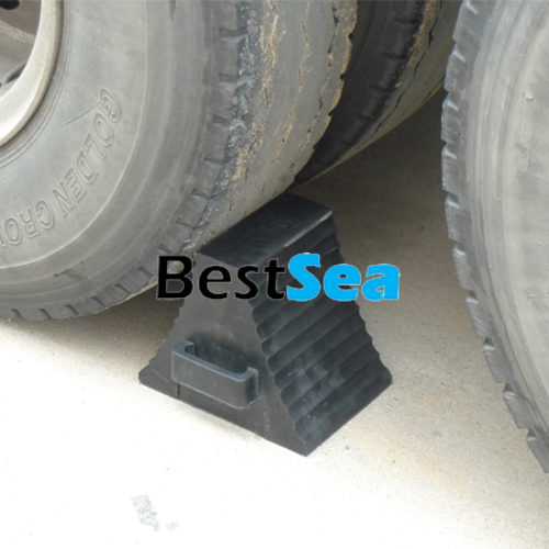 Double Sides Rubber  Wheel Chock