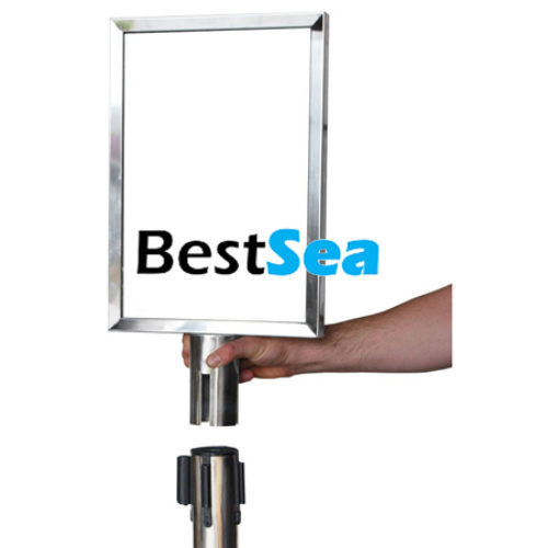 Stanchion Sign Frame